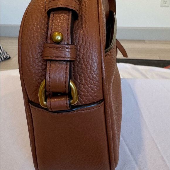 J Crew small pebbled leather crossbody bag in very good, clean condition. - Picture 3 of 11